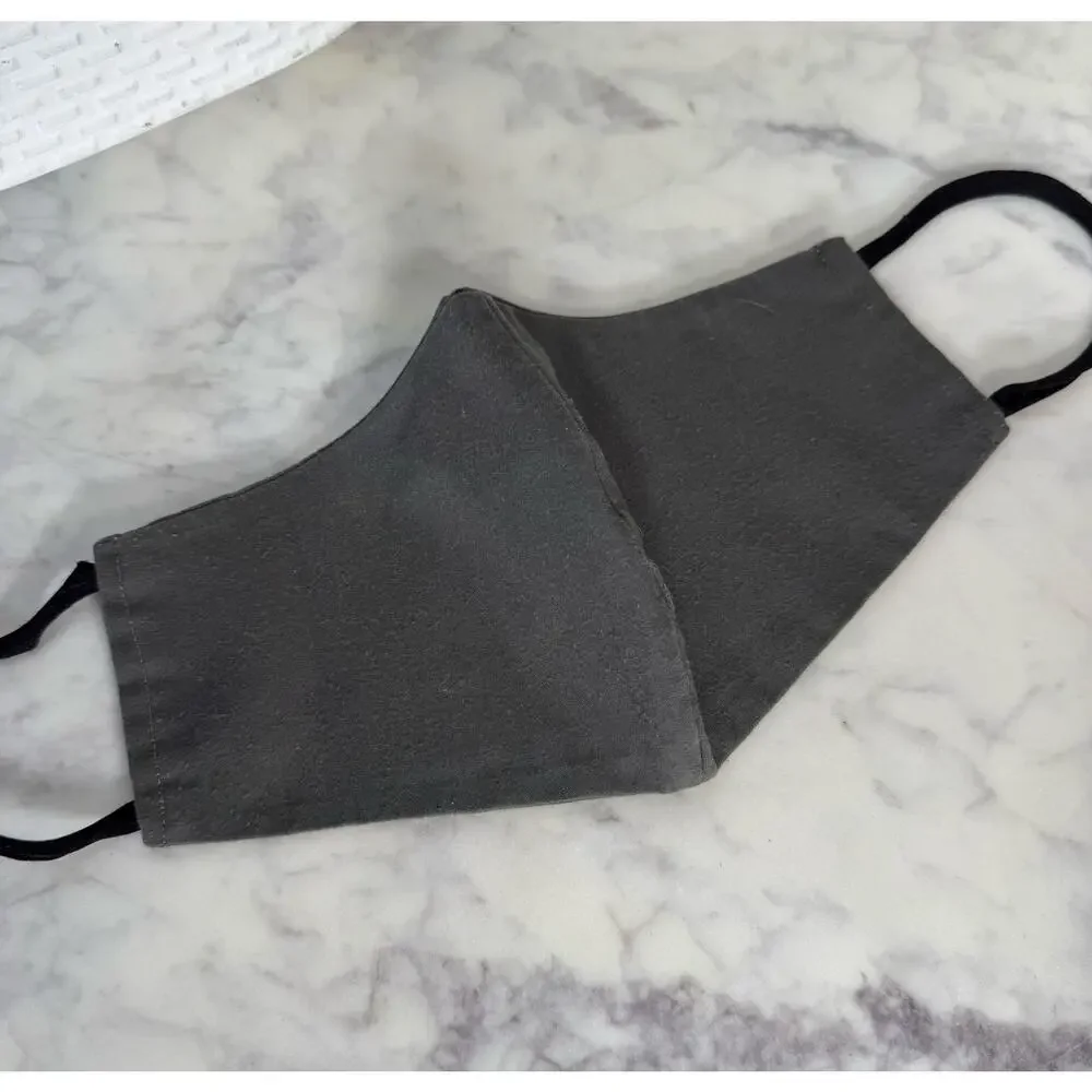 Soft Grey Face Mask